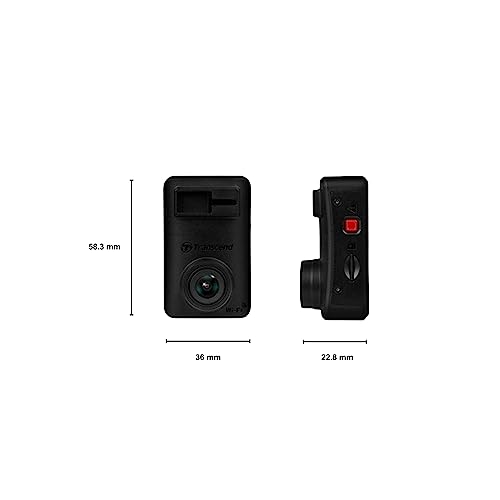 Transcend DrivePro 620 Dual Camera Dashcam with Built-in WI-FI, STARVIS high-sensitivity image sensors, GPS and Built-in Battery TS-DP620A-32G