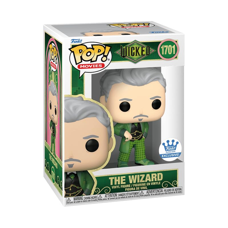 Funko Pop! Wicked The Wizard Vinyl Figure, 4.15 inches