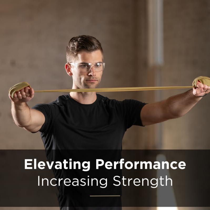 THERABAND Original Fitness Band Latex Resistance Bands - Storage Roll 5.5 Metres, 100% Natural Latex, Ideal for Rehabilitation, Muscle Conditioning, Full Body Workout, 8 Resistance Strengths
