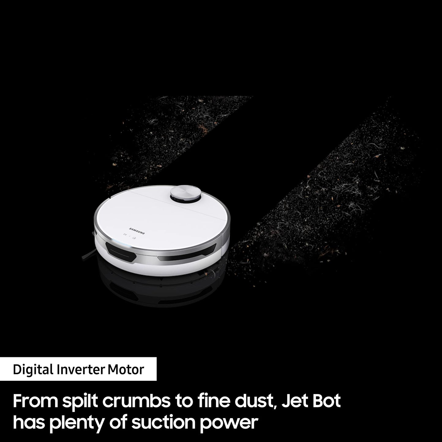 Samsung Jet Bot™+ Robot Vacuum Cleaner with Auto Empty CleanStation VR30T85513W/EU