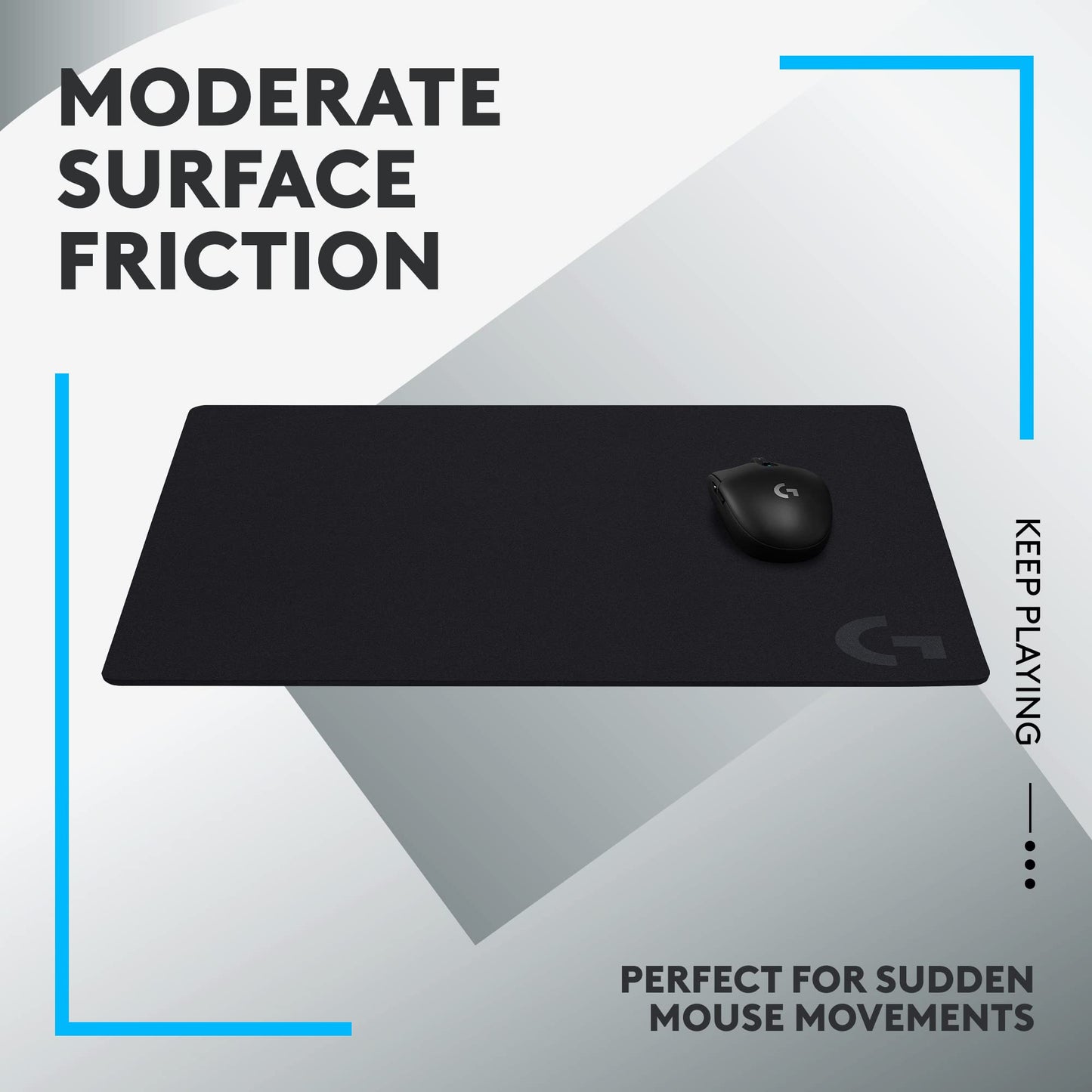 Logitech 943 000095 G240 Gaming Mouse Mat Black