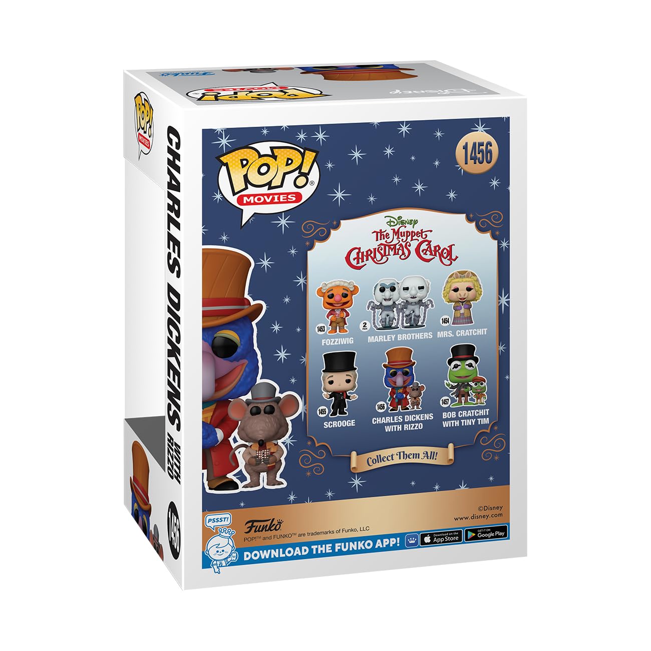 Funko POP! and Buddy: the Muppet Christmas Carol - Gonzo With Rizzo - the Muppets - Collectable Vinyl Figure - Gift Idea - Official Merchandise - Toys for Kids & Adults - Movies Fans
