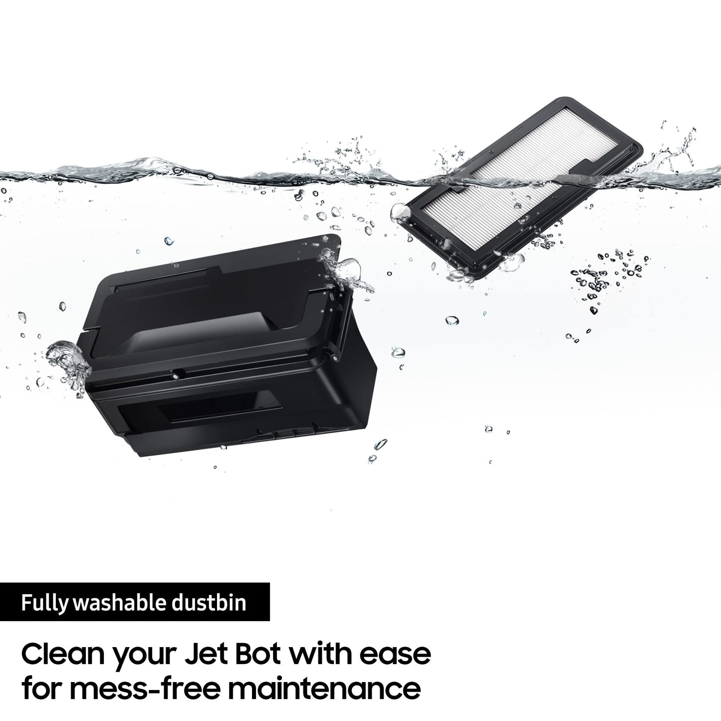 Samsung Jet Bot™+ Robot Vacuum Cleaner with Auto Empty CleanStation VR30T85513W/EU