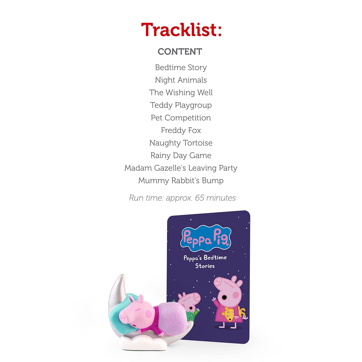 tonies Peppa Pig Audio Play Character from Peppa’s Bedtime Stories