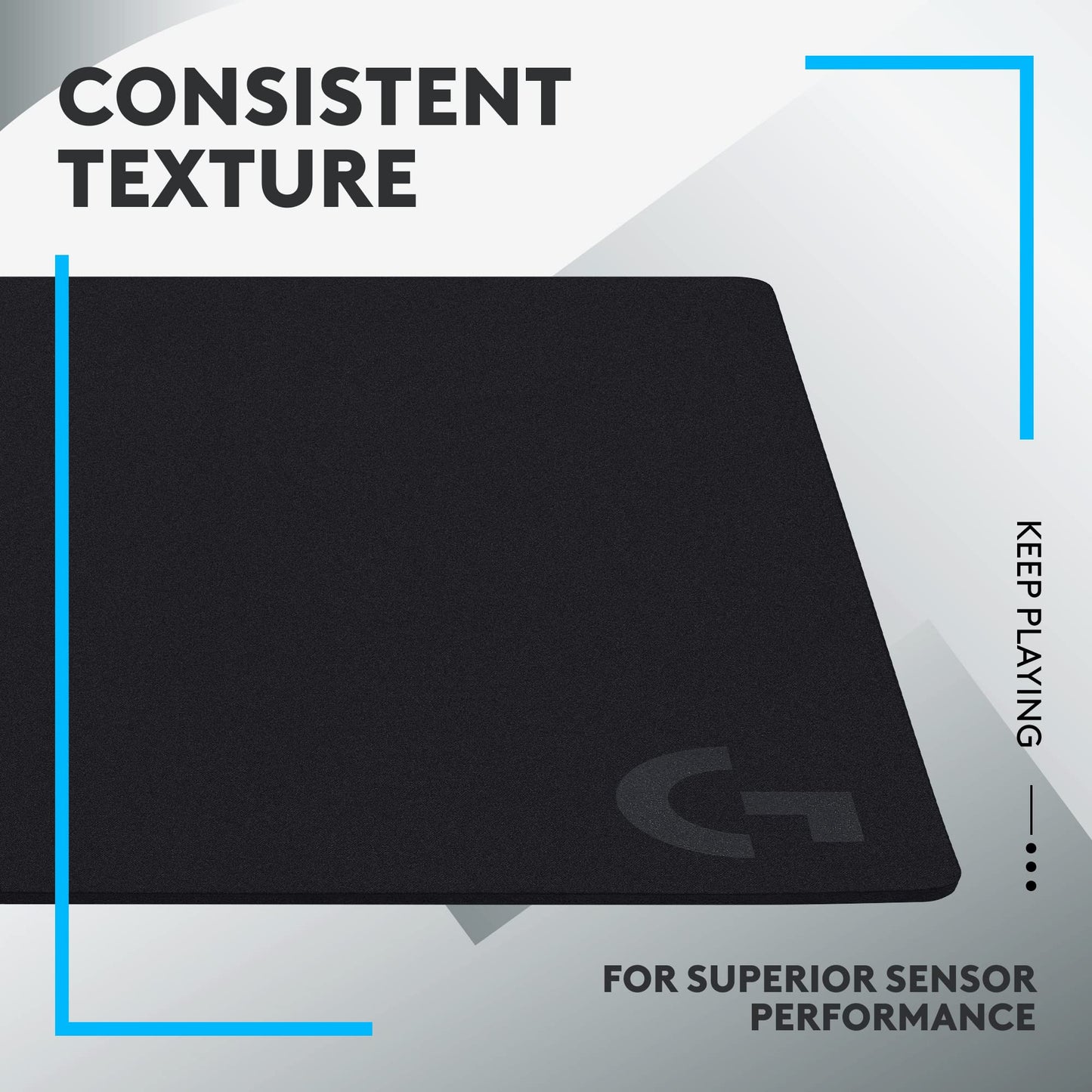 Logitech 943 000095 G240 Gaming Mouse Mat Black