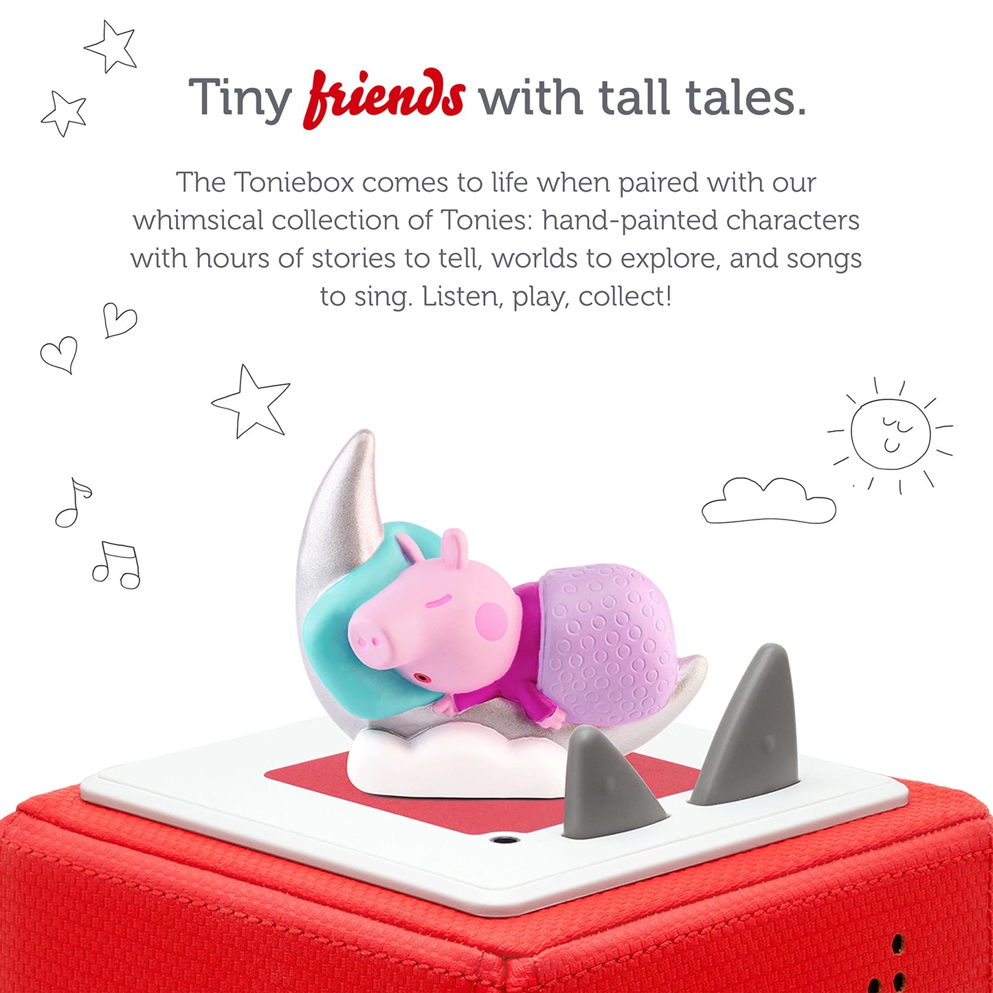 tonies Peppa Pig Audio Play Character from Peppa’s Bedtime Stories