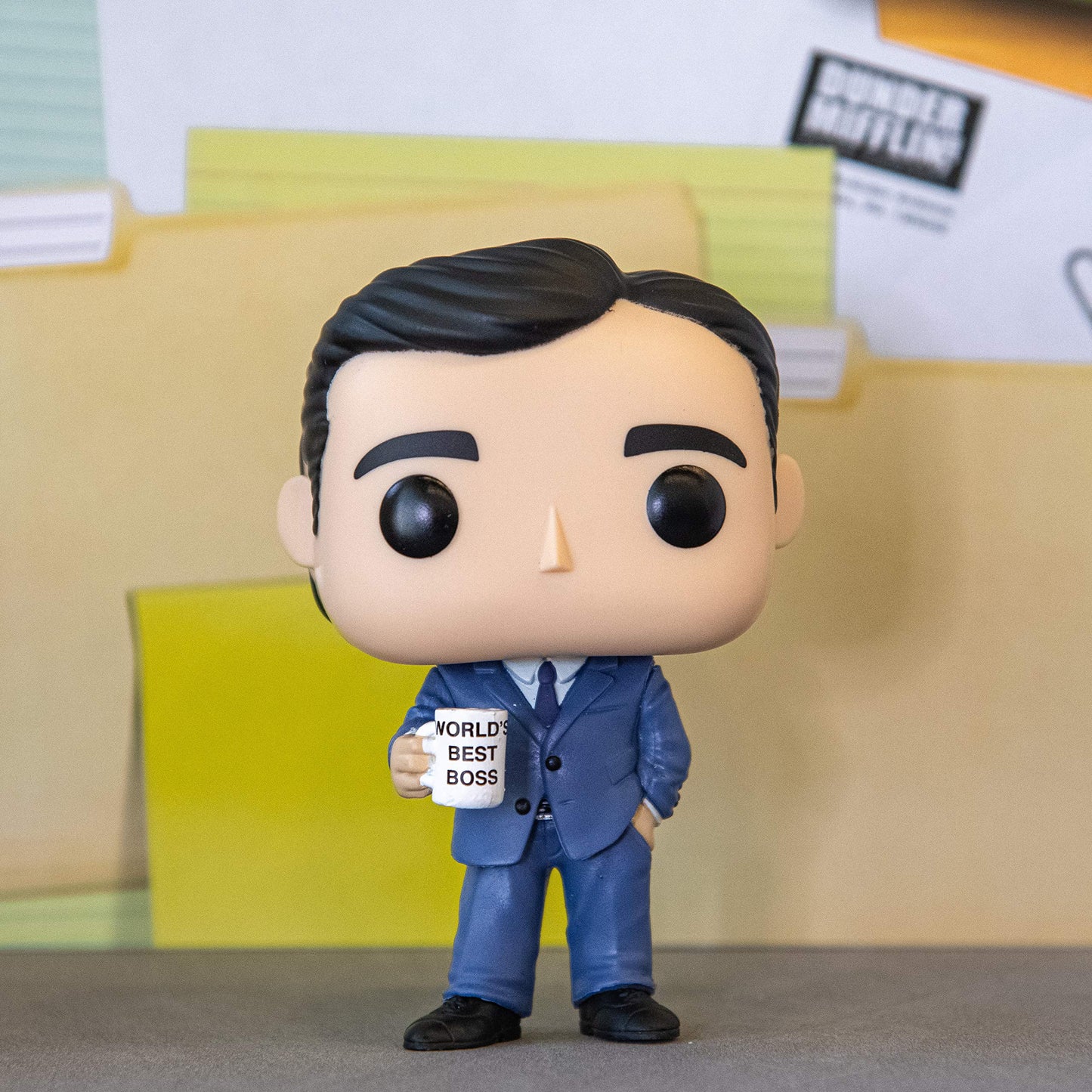 Funko Pop! TV: The Office - Michael Scott (Black) Vinyl Figurine