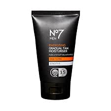 (2 PACK) No7 Men Energising Moisturiser SPF 15 x 50ml & Energising Gradual Tan Moisturiser SPF 15 x 50ml by No7 Men