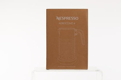 NESPRESSO Aeroccino 4 Milk Frother, Electric Foam Conditioner for 120 ml Creamy Milk Foam and 240 ml Hot Milk, Dishwasher Safe Frother, Silver