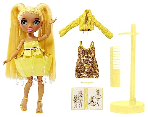 Rainbow High Fantastic Fashion Puppe - Violet Willow - Lila Modepuppe und Spielset mit 2 Outfits & Modeaccessoires