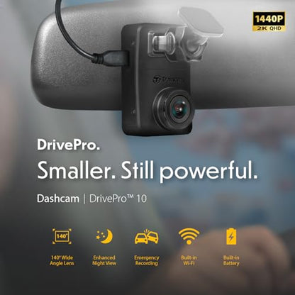 Transcend DrivePro 620 Dual Camera Dashcam with Built-in WI-FI, STARVIS high-sensitivity image sensors, GPS and Built-in Battery TS-DP620A-32G