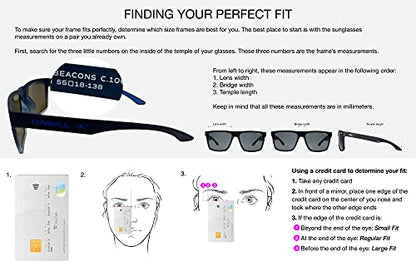 O'NEILL Offshore 2.0 Polarized Sunglasses for Men and Women, 55 mm