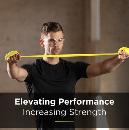 THERABAND Original Fitness Band Latex Resistance Bands - Storage Roll 5.5 Metres, 100% Natural Latex, Ideal for Rehabilitation, Muscle Conditioning, Full Body Workout, 8 Resistance Strengths
