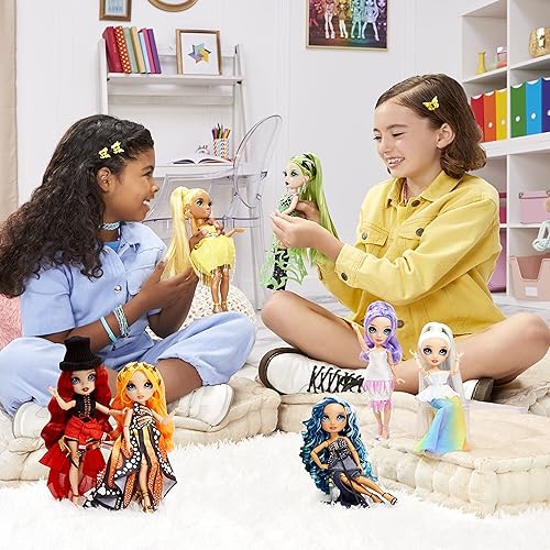 Rainbow High Fantastic Fashion Puppe - Violet Willow - Lila Modepuppe und Spielset mit 2 Outfits & Modeaccessoires