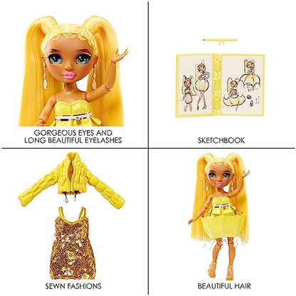 Rainbow High Fantastic Fashion Puppe - Violet Willow - Lila Modepuppe und Spielset mit 2 Outfits & Modeaccessoires