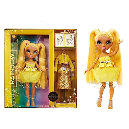 Rainbow High Fantastic Fashion Puppe - Violet Willow - Lila Modepuppe und Spielset mit 2 Outfits & Modeaccessoires