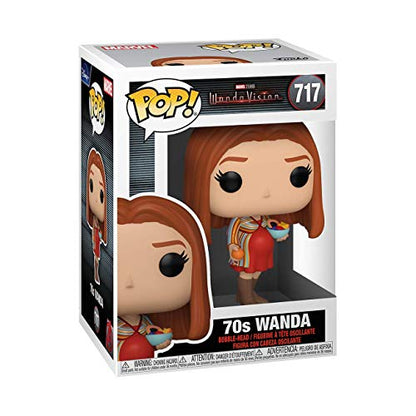 Funko POP! Marvel: WandaVision - Wanda Maximoff 70s - Collectable Vinyl Figure - Gift Idea - Official Merchandise - Toys for Kids & Adults - TV Fans - Model Figure for Collectors and Display