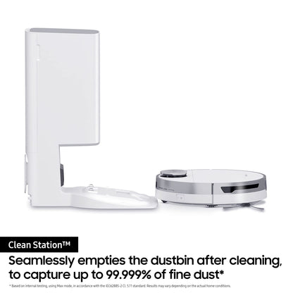 Samsung Jet Bot™+ Robot Vacuum Cleaner with Auto Empty CleanStation VR30T85513W/EU