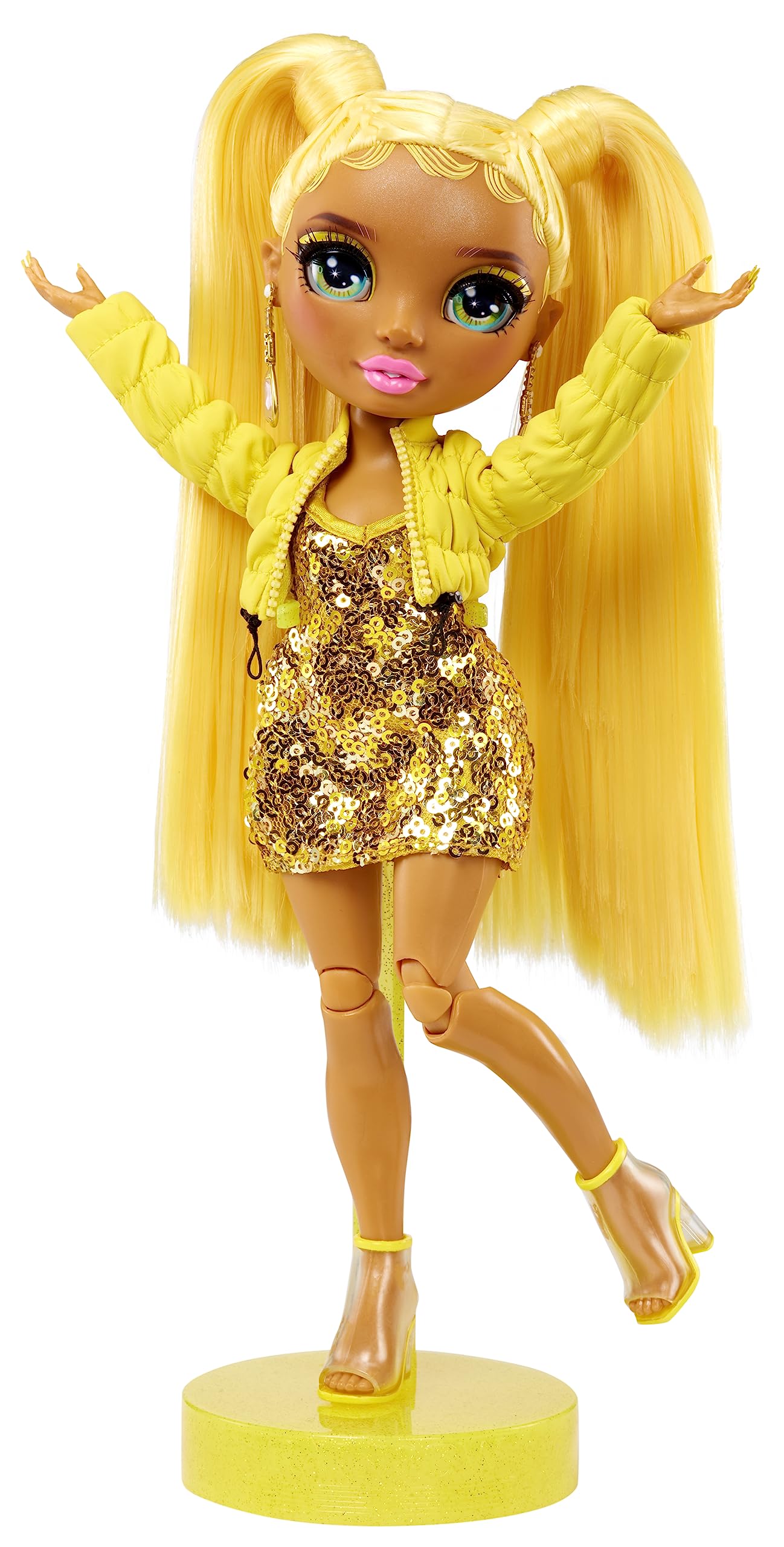 Rainbow High Fantastic Fashion Puppe - Violet Willow - Lila Modepuppe und Spielset mit 2 Outfits & Modeaccessoires