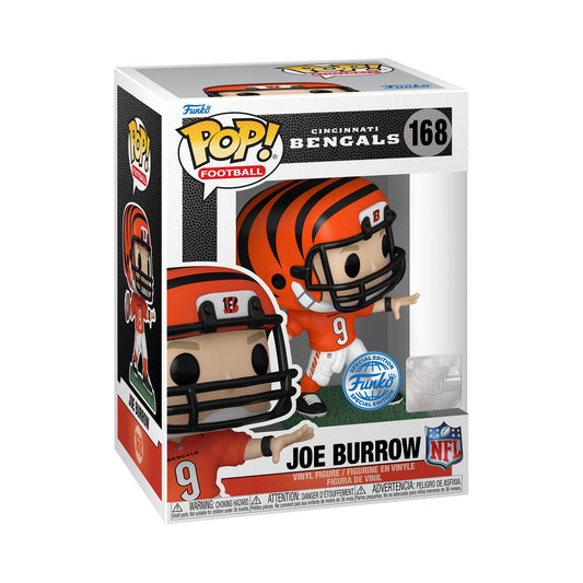 Funko POP! NFL: Bengals - Joe Burrow - Collectable Vinyl Figure - Gift Idea - Official Merchandise - Toys for Kids & Adults - Sports Fans - Model Figure for Collectors and Display