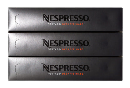 Nespresso Vertuoline: Fortado Decaffeinato, 30 Capsules