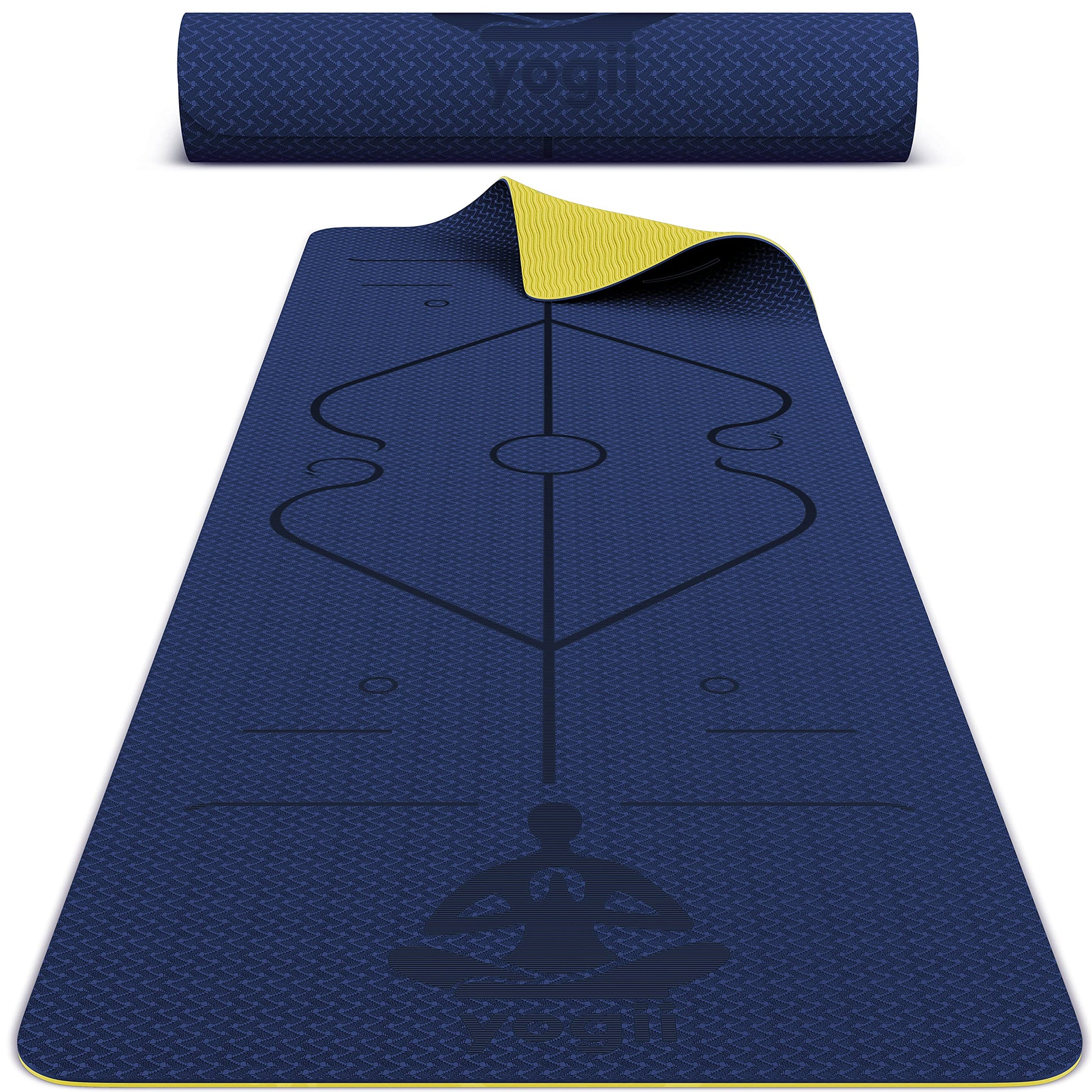 Yogii Yoga Mat - Premium TPE Pilates Mats - 183 x 61 x 0.6cm Eco Frien –  LSB Market